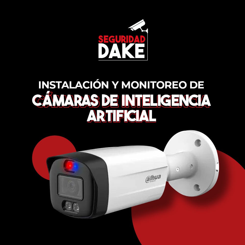 Instalación y monitoreo de cámaras con inteligencia artificial