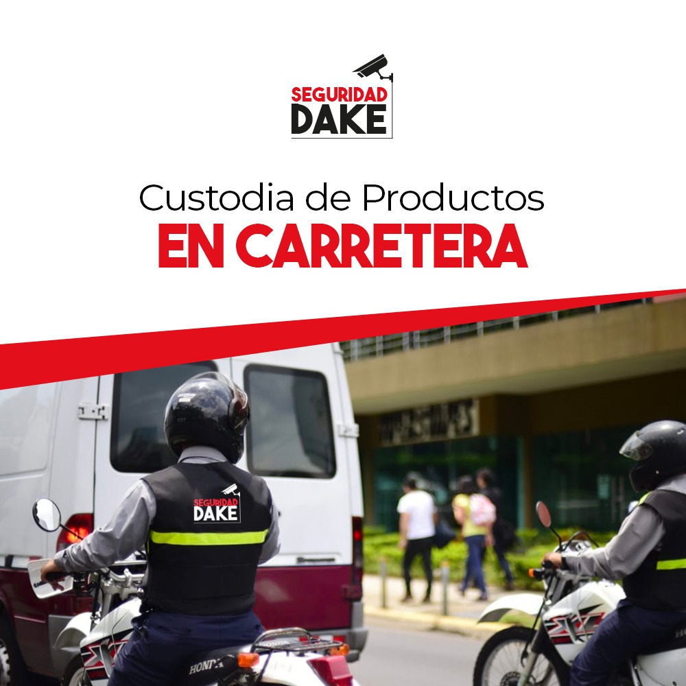 Custodia de productos en carretera de Seguridad DAKE
